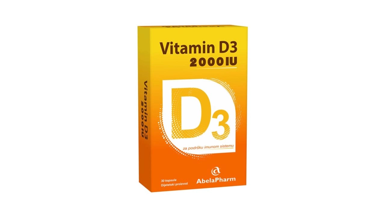 VITAMIN D3 2000IU KAPSULE A30 Apoteka Galen Pharm Novi Sad Mister D dostava hrane
